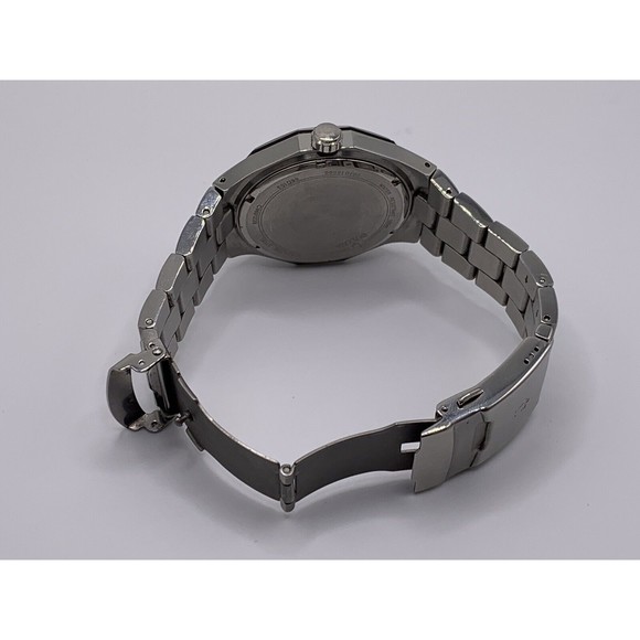 Bulova Men's Quartz Diamond Accent Black Dial Date Display 44mm Watch 98D103 - Picture 12 of 16